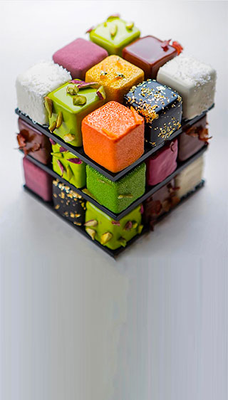 Cédric Grolet’s Rubik’s Cake